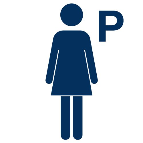 Frauenstellplätze