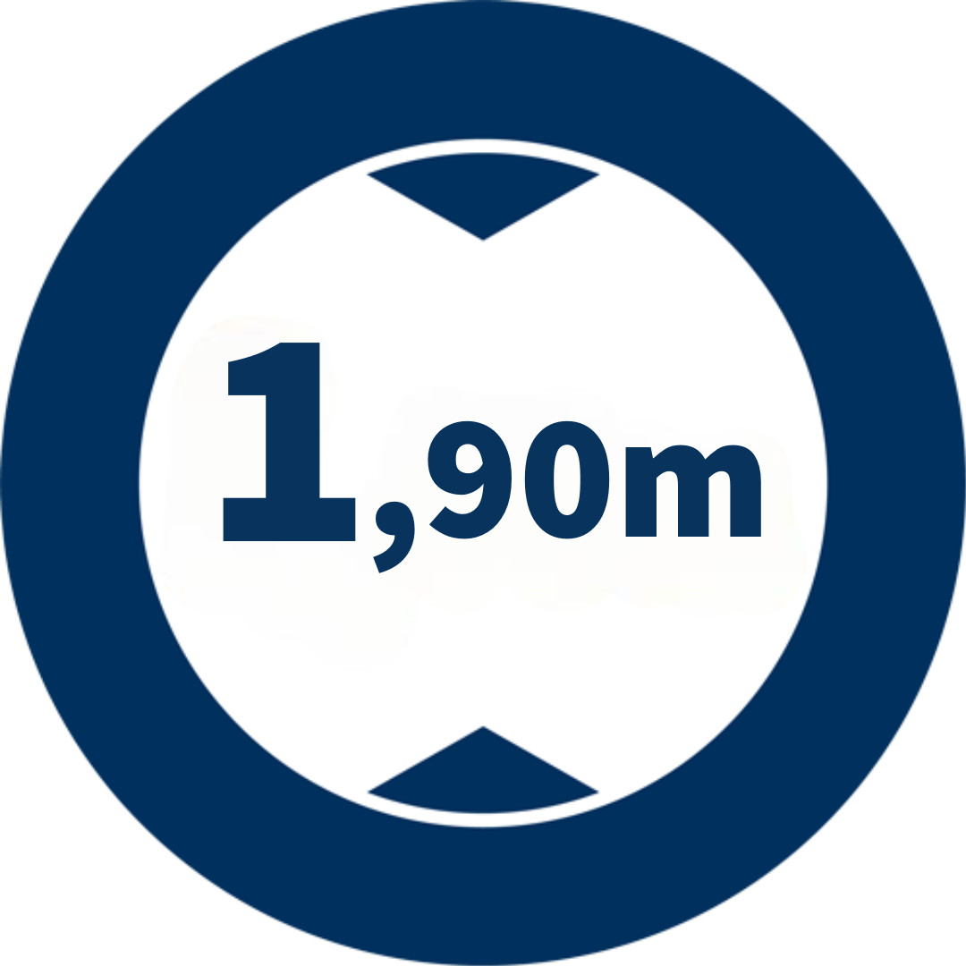 Einfahrtshöhe 190cm