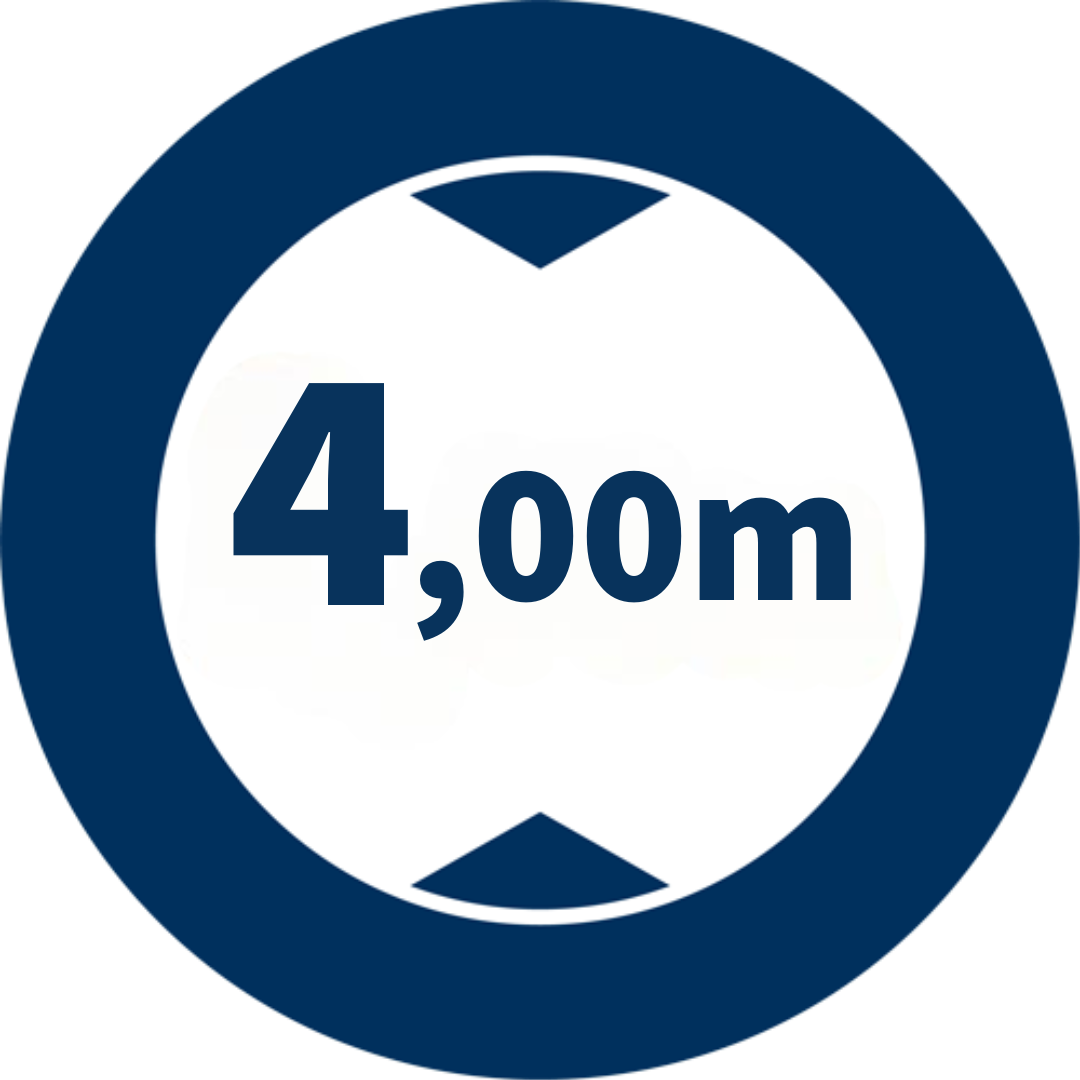 Einfahrtshöhe 400cm