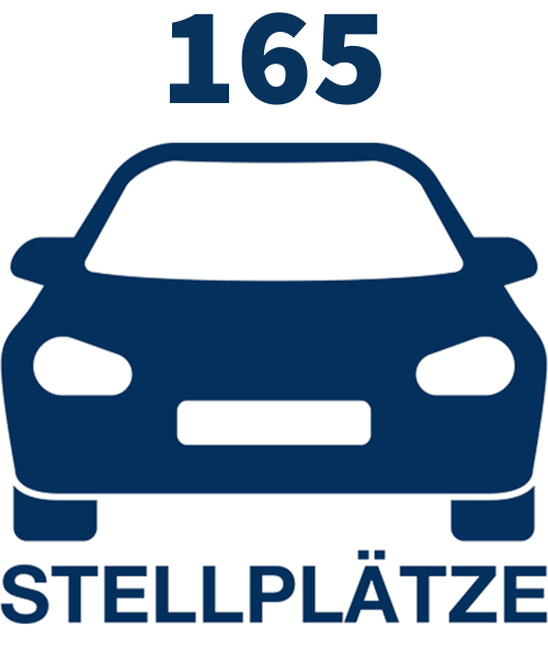 Stellplatzanzahl 165