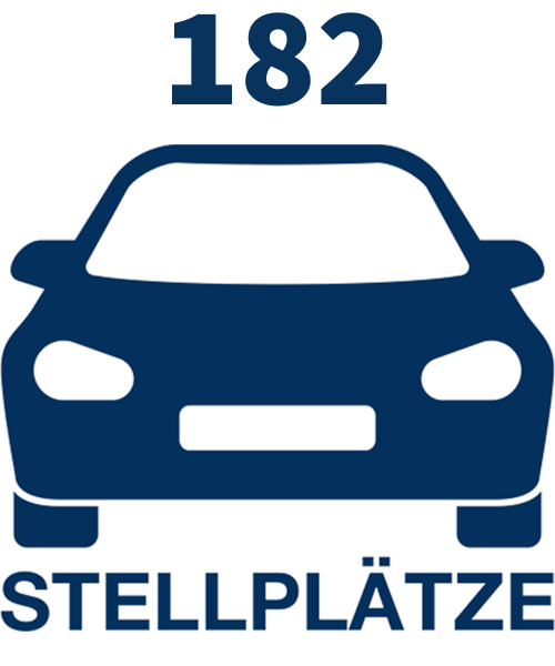 Stellplatzanzahl 182