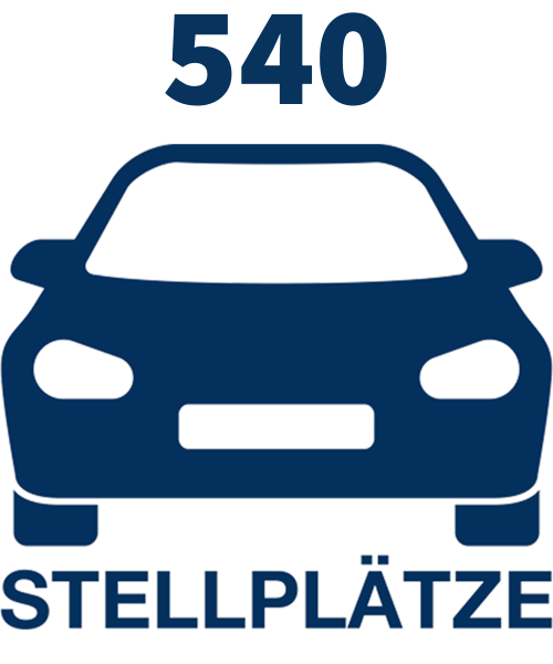 Stellplatzanzahl 540