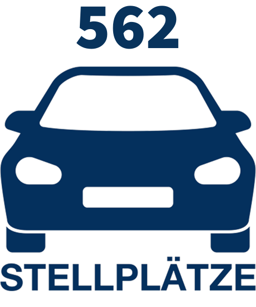 Stellplatzanzahl 562