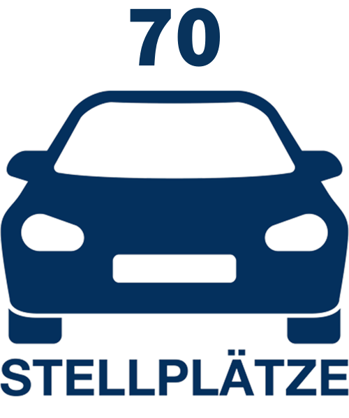 Stellplatzanzahl 70